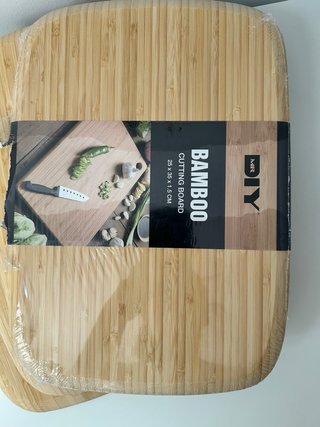 Set 5 Tablas Cortar Bambú Cocina Eventos