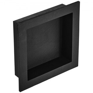 Nicho de Ducha Listo para Azulejos 40.64 x 40.64 cm, Organizador de Estante Único, Nicho Recesado de Esquinas Cuadradas Insertado en la Pared, Protección Sellada Nicho Moderno para Almacenamiento ...