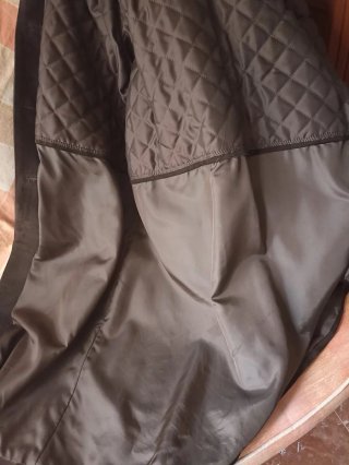 Abrigo de pielnatural ante o piel vuelta talla 46