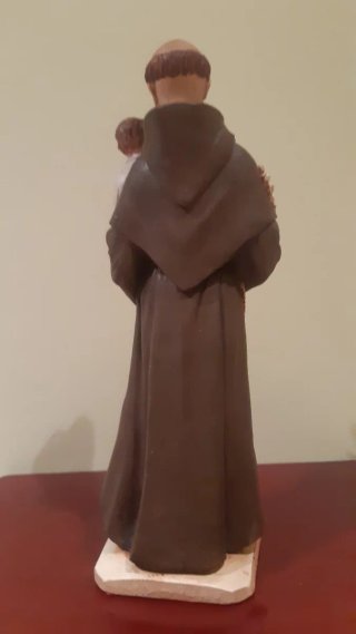 Figura San Antonio de Padua con Niño Jesús
