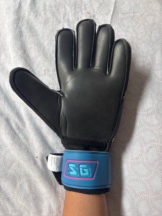 Guantes Fútbol Talla 8 Sport Out Azules