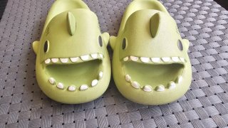 Sharky Chanclas Tiburón Verdes talla 40