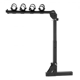 Soporte de Bicicleta Montado en Enganche, Soporte para 4 Bicicletas, Soporte para Bicicleta de 150 LBS para Receptor de 2 Pulgadas, Soporte para Bicicleta Inclinable y Plegable con U-Bolt sin Movi...
