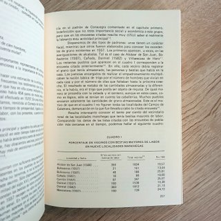 Libro Estructuras agrarias y sociedad en La Mancha