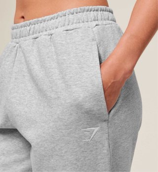 Conjunto Gymshark Gris Sudadera y Pantalón