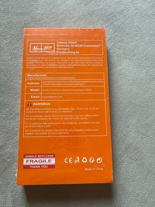QHOHQ Protector Pantalla iPhone 16  (6.1 pulgadas)