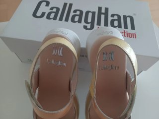 Sandalias Callaghan Naranja y Amarillo