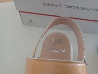Sandalias Callaghan Naranja y Amarillo