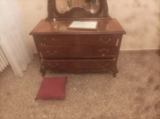 Muebles de madera antiguos, de cocina, salón...