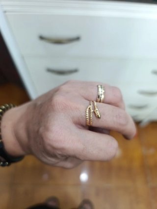 Anillo Serpiente Oro 18k