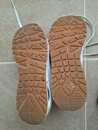 Skechers UNO - Golden Air Blancas