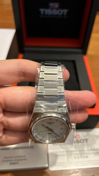 Tissot PRX 35mm Nácar Blanco