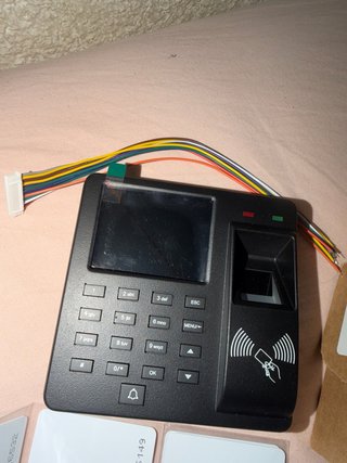 Terminal Control Acceso Huella Digital + Tarjeta