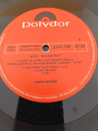 James Brown Sex Machine Vinilo LP