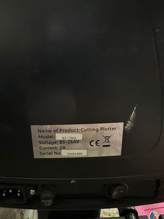 Plotter de Corte Vinilo Negro