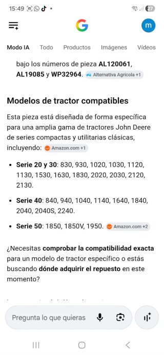 Núcleo Embrague John Deere 20,30,35,40,50