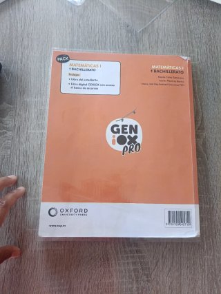 Matemáticas I 1 Bachillerato : Geniox