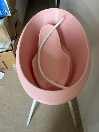 Bañera Bebé Portátil Rosa