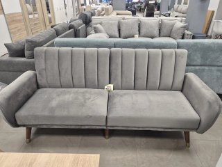 SOFA CAMA NURIA RETRO VINTAGE DISEÑO ACANALADO