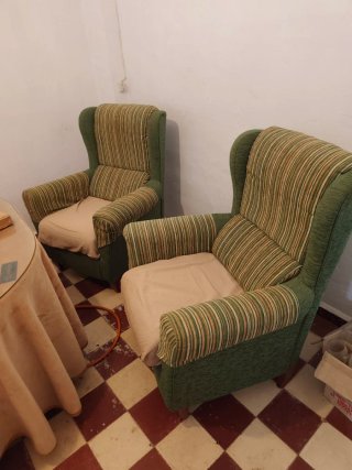 2 sillones de tela, 30€ cada uno