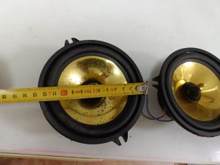 Altavoces Coche/Furgoneta Dorados