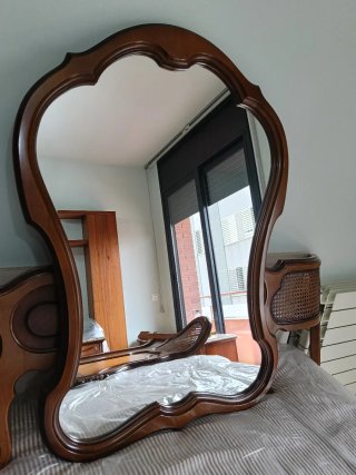 Dormitorio de matrimonio antiguo