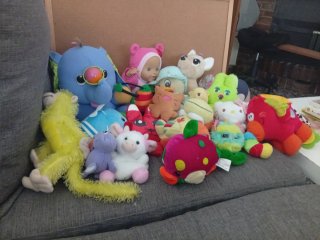 Lote +10 Peluches Variados