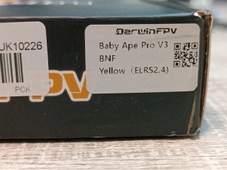 Dron 3" palillo DarwinFPV Baby Ape Pro V3 + piezas