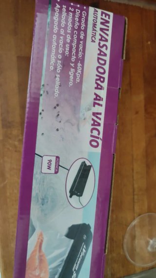 Envasadora al vacío automática 90W