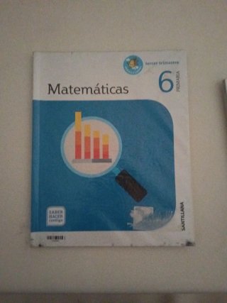 Matemáticas, 6 Primaria Saber Hacer Contigo