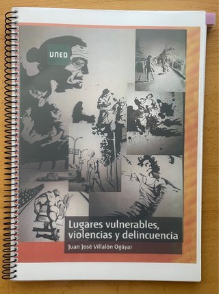Libros criminología grado UNED