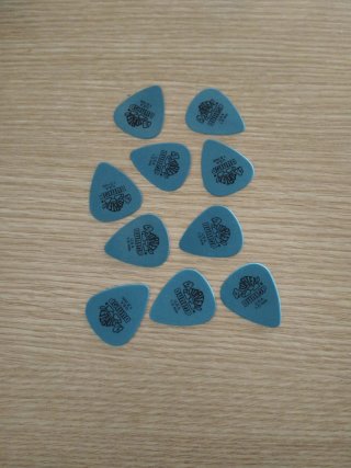 10 puas 1.00mm Dunlop *NUEVAS*