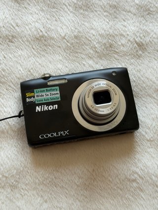 Nikon Coolpix S2600 Cámara Digital Negra