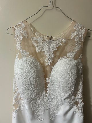 Vestido de Novia con Encaje estilo sirena