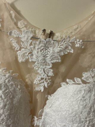 Vestido de Novia con Encaje estilo sirena