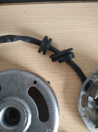 Volante magnético electrónico para derbi variant