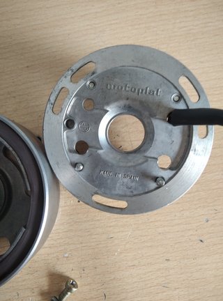 Volante magnético electrónico para derbi variant