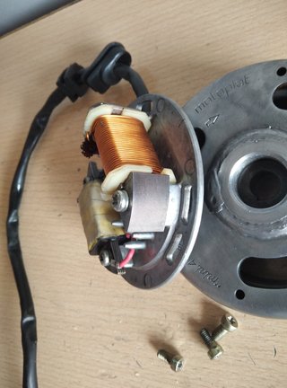 Volante magnético electrónico para derbi variant