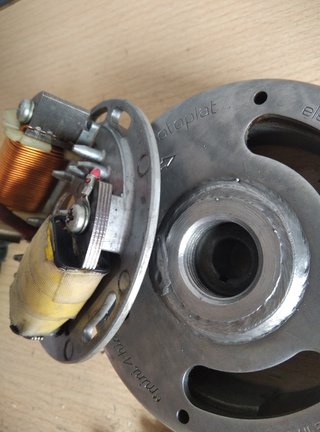Volante magnético electrónico para derbi variant