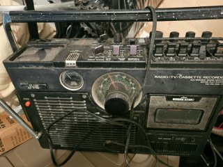 Radio Casete JVC Negro