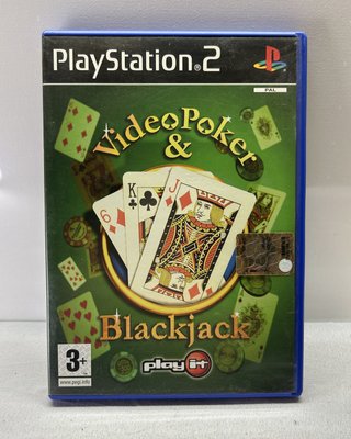 Video Poker & Blackjack PS2 PAL