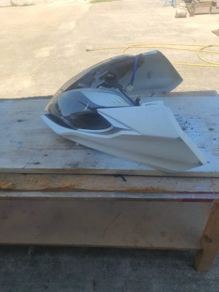 Frontal Kymco Superdink  con Faros 2017