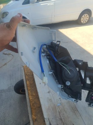 Frontal Kymco Superdink  con Faros 2017