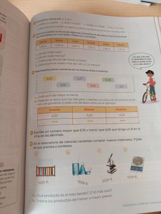 Libro Matemáticas SM 5° primaria, segundo libro