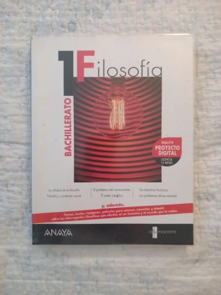 Filosofía 1 bachillerato