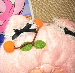 Peluche Kawaii Niña Rosa