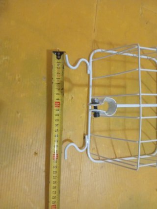 Cesta bicicleta antigua