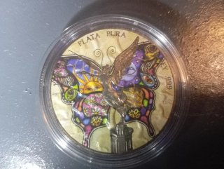 Moneda Libertad Plata Pura 999 Art Collection