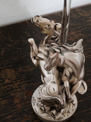 Candelabro LINEA ARGENTI Cavalli Argento