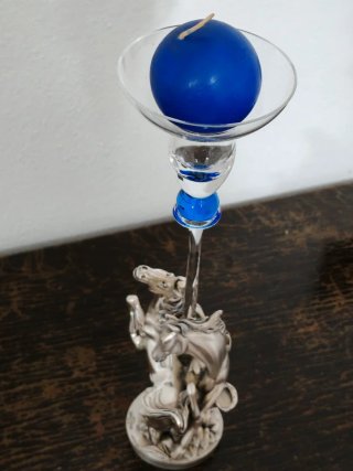 Candelabro LINEA ARGENTI Cavalli Argento